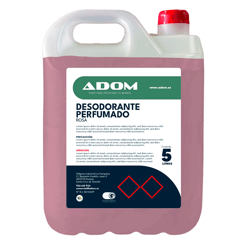 Desodorizante Perfumado Rosa