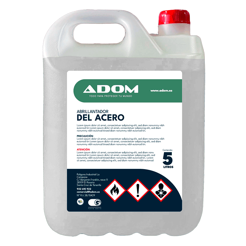Abrillantador del Acero Inoxidable